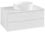 Villeroy & Boch Antao Waschbeckenunterschrank L19_5, 800 x 360 x 500 mm, Glossy...