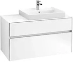 Villeroy & Boch Collaro Waschbeckenunterschrank C01800 1000x548x500mm White Matt