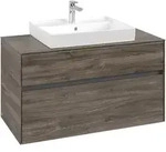 Villeroy & Boch Collaro Waschbeckenunterschrank C01900 1000x548x500mm Stone Oak