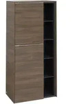 Villeroy & Boch Subway 3.0 Mittelschrank, 574x1200x362mm, 2 T&uuml;ren, links...