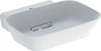 Geberit 505053001, Geberit Aufsatzwaschtisch in Schalenform "One" mit horizontalem
