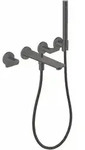 Hansgrohe AXOR Citterio C 3-Loch Wannenarmatur Unterputz Brushed Black Chrome,