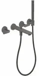 Hansgrohe AXOR Citterio C 3-Loch Wannenarmatur Unterputz Brushed Black Chrome,
