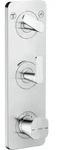 Hansgrohe AXOR Citterio C Thermostatmodul 380&frasl;120 Unterputz mit Platte f&uuml;r 2