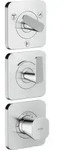 Hansgrohe AXOR Citterio C Thermostatmodul 380&frasl;120 Unterputz mit Rosetten f&uuml;r 3