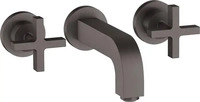 Hansgrohe 39313340, Hansgrohe 3-Loch Waschtischarm.Axor Citterio Wand Fertigset kurz