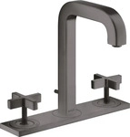 Hansgrohe 39134340, Hansgrohe 3-Loch Waschtischarmatur Axor Citterio mit Platte