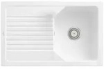 Villeroy & Boch Einbausp&uuml;le Linara 45, TitanCeram, 800x510 mm, 200 mm H&ouml;he, Wei&szlig;