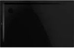 Kaldewei SUPERPLAN Duschfl&auml;che mit Wannentr&auml;ger, schwarz, 700 x 1200 mm, 25 mm