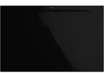 Kaldewei SUPERPLAN ZERO Duschfl&auml;che, extraflach, 750x1100 mm, schwarz, Perl-Effekt,
