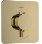 Hansgrohe Ecostat Comfort Q Thermostat Unterputz, Polished Gold Optic, 1 Verbraucher,