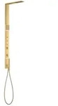 Hansgrohe AXOR ShowerComposition Duschpaneel mit Thermostat, Brushed Gold Optic,