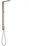 Hansgrohe AXOR ShowerComposition Duschpaneel, Brushed Red Gold, 110 x 220 mm