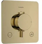 Hansgrohe Ecostat Comfort Q Thermostat Unterputz f&uuml;r 2 Verbraucher Polished Gold