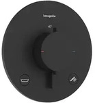 Hansgrohe Ecostat Comfort S Thermostat Unterputz f&uuml;r 2 Verbraucher, Mattschwarz