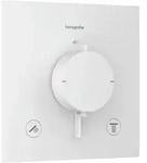 Hansgrohe Ecostat Comfort E Thermostat Unterputz f&uuml;r 2 Verbraucher, Mattwei&szlig;
