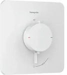 Hansgrohe Ecostat Comfort Q Thermostat Unterputz f&uuml;r 1 Verbraucher, Mattwei&szlig;