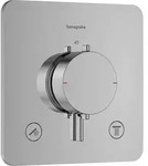 Hansgrohe Ecostat Comfort Q Thermostat Unterputz f&uuml;r 2 Verbraucher Chrom