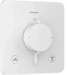 Hansgrohe Ecostat Comfort Q Thermostat Unterputz f&uuml;r 2 Verbraucher, Mattwei&szlig;