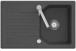 Villeroy & Boch Einbausp&uuml;le Linara 45, Rechteck, Graphite CeramicPlus, TitanCeram,