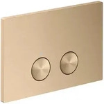 Hansgrohe AXOR FlushPlate Dr&uuml;ckerplatte, Brushed Bronze, 164 x 246 x 12 mm, f&uuml;r