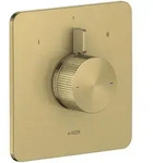 Hansgrohe AXOR Citterio C Brausemischer Unterputz, 2 Verbraucher Cubic cut BB,