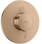 Hansgrohe AXOR One Mischer Unterputz, Brushed Red Gold, 1 Verbraucher, flache