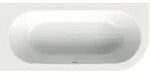 Bette Badewanne &bdquo;BetteStarlet IV&ldquo; sonderform 165 &times; 75 cm in Wei&szlig;, mit &Uuml;berlauf