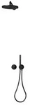 KEUCO IXMO Sets Brause-Set 7 Thermostatarmatur schwarz matt