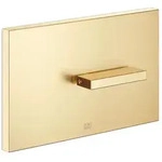 Dornbracht Abdeckplatte f&uuml;r WC-UP-Sp&uuml;lkasten SERIENNEUTRAL Messing geb&uuml;rstet (23kt