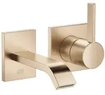Dornbracht IMO Waschtisch-Wand-Einhandbatterie ohne Ablaufgarnitur Light Gold
