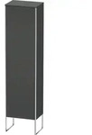Duravit Hochschrank &bdquo;XSquare&ldquo; 50 &times; 201,6 &times; 35,6 cm Graphit Matt
