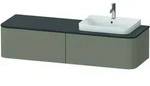 Duravit Waschtischunterschrank wandh&auml;ngend &bdquo;Happy D.2 Plus&ldquo; 160 &times; 35,4 &times;...