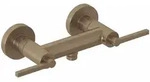 Kludi NOVA FONTE Brausearmatur PURISTIC Brushed Bronze, 2-Griffarmatur DN 15,