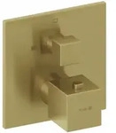 Kludi DECUS Unterputz-Brause-Thermostat-Armatur, Feinbau-Set mit Funktionseinheit