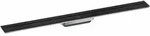 Hansgrohe AXOR Drain Duschrinnen-Fertigset, wandangebunden, mattschwarz, 900 mm