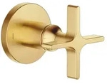 Dornbracht VAIA UP-Zweiwege-Umstellung - Messing geb&uuml;rstet (23kt Gold)