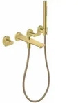 Hansgrohe Unterputz-Armatur &bdquo;Axor Citterio C&ldquo; Ausladung 0 mm in Brushed Brass
