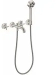 Hansgrohe AXOR One 3-Loch Wannenarmatur Unterputz Edelstahl Optic