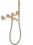 Hansgrohe AXOR Citterio C 3-Loch Wannenarmatur Unterputz mit Handbrause Cubic cut,