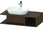 Duravit Waschtischunterschrank wandh&auml;ngend &bdquo;D-Neo&ldquo; 100 &times; 26 &times; 55 cm Nussbaum