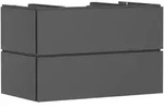 Hansgrohe Xilesa E Waschtischunterschrank 980&frasl;550 mit 2 Schubk&auml;sten PushOpen,