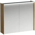 Spiegelschrank LANI LED-Beleuchtung horizontal mit Steckdose 715x820x210 2...