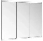 KEUCO Royal Modular 2.0 Spiegelschrank beleuchtet Wandeinbau silber-eloxiert