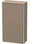 Duravit Halbhochschrank &bdquo;XSquare&ldquo; 50 &times; 89,6 &times; 23,6 cm Leinen