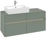 Villeroy & Boch Collaro Waschbeckenunterschrank C129B0, 1200x548x500mm, Soft...