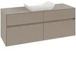 Villeroy & Boch Collaro Waschbeckenunterschrank C116B0, 1400x548x500mm, taupe