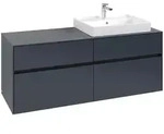 Villeroy & Boch Collaro Waschbeckenunterschrank C08600 1400x548x500mm Marine...