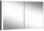 Schneider Spiegelschrank &bdquo;GLOW classic HCL&ldquo; 1325 &times; 731 &times; 158 mm in schwarz matt
