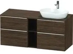 Duravit Waschtischunterschrank wandh&auml;ngend &bdquo;D-Neo&ldquo; 140 &times; 66,4 &times; 55 cm...